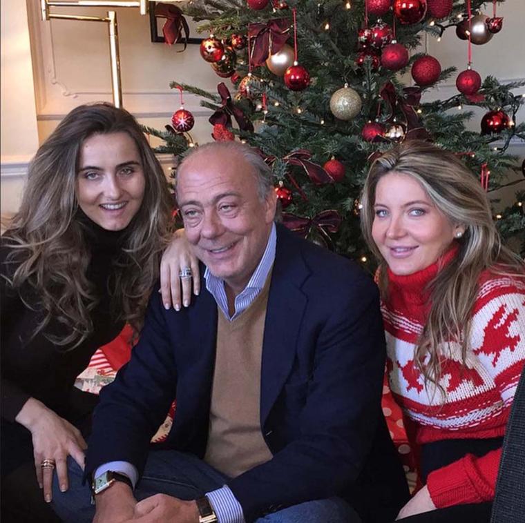 De GRISOGONO's Instagram account doesn't take itself too seriously and mixes stylish pictures of jewellery with candid shots, like this one of founder Fawaz Gruosi and his family at Christmas. Image: @degrisogono_official Instagram